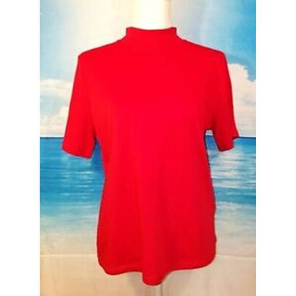 Set Lot of 3 Woman's TUNIC Tops ASSORTED COLORS Lands End Rafell shirts size MED - Picture 10 of 12